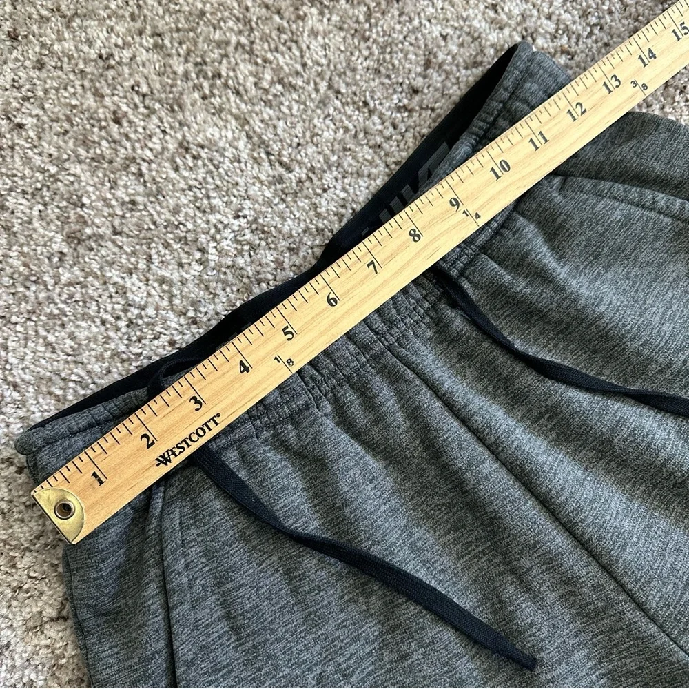 Nike Therma Training Pants Gray Sweatpants Mens Small Drawstring Comfort Pockets